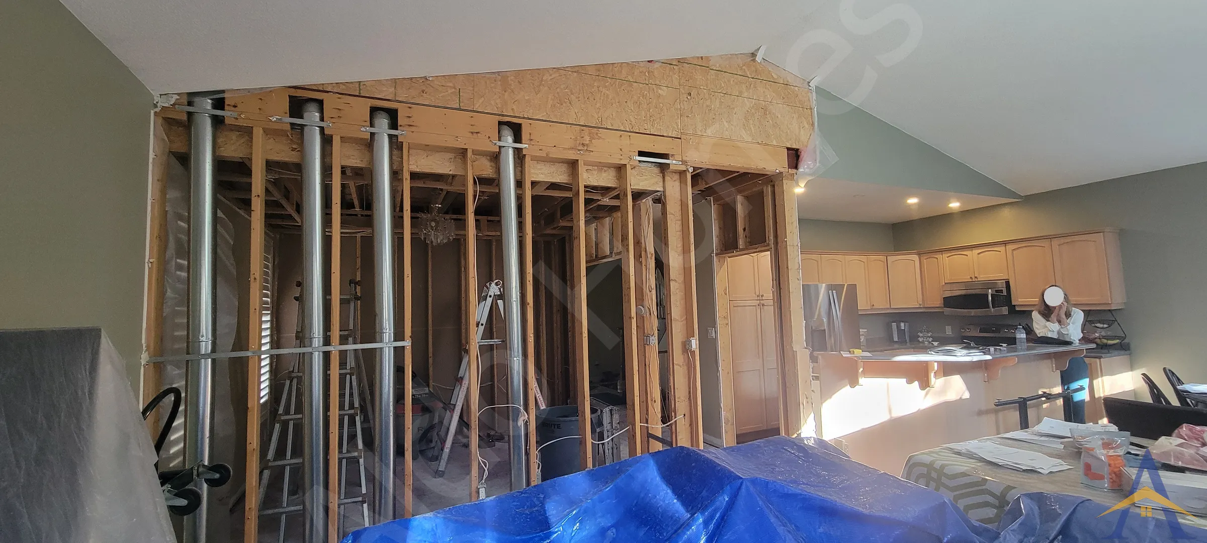 Load-Bearing Wall Removal in Whitby: Inverary Court, photo 2