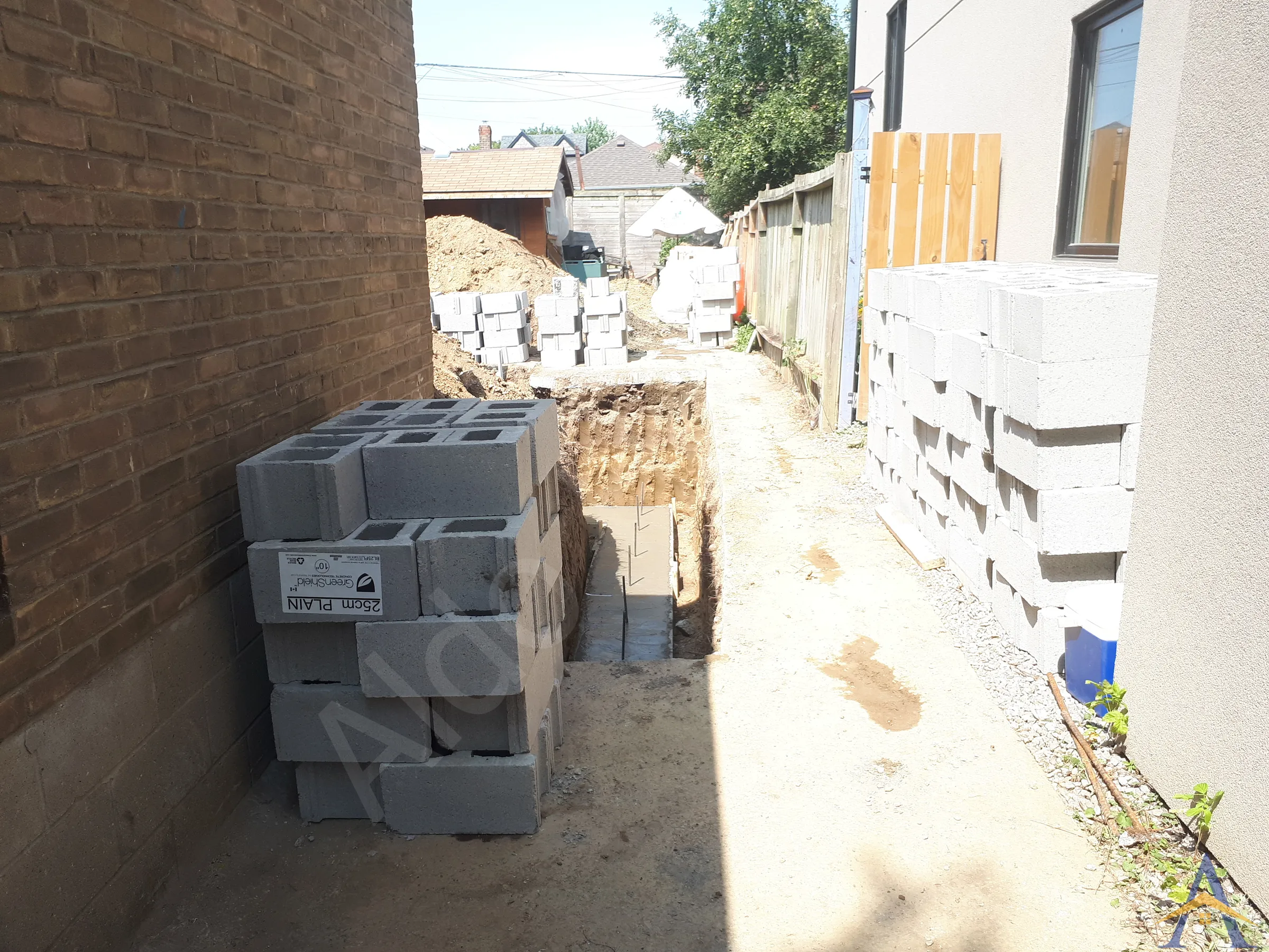 Foundation Construction for a Full Home Rebuild in Toronto: Arlington Avenue, photo 12
