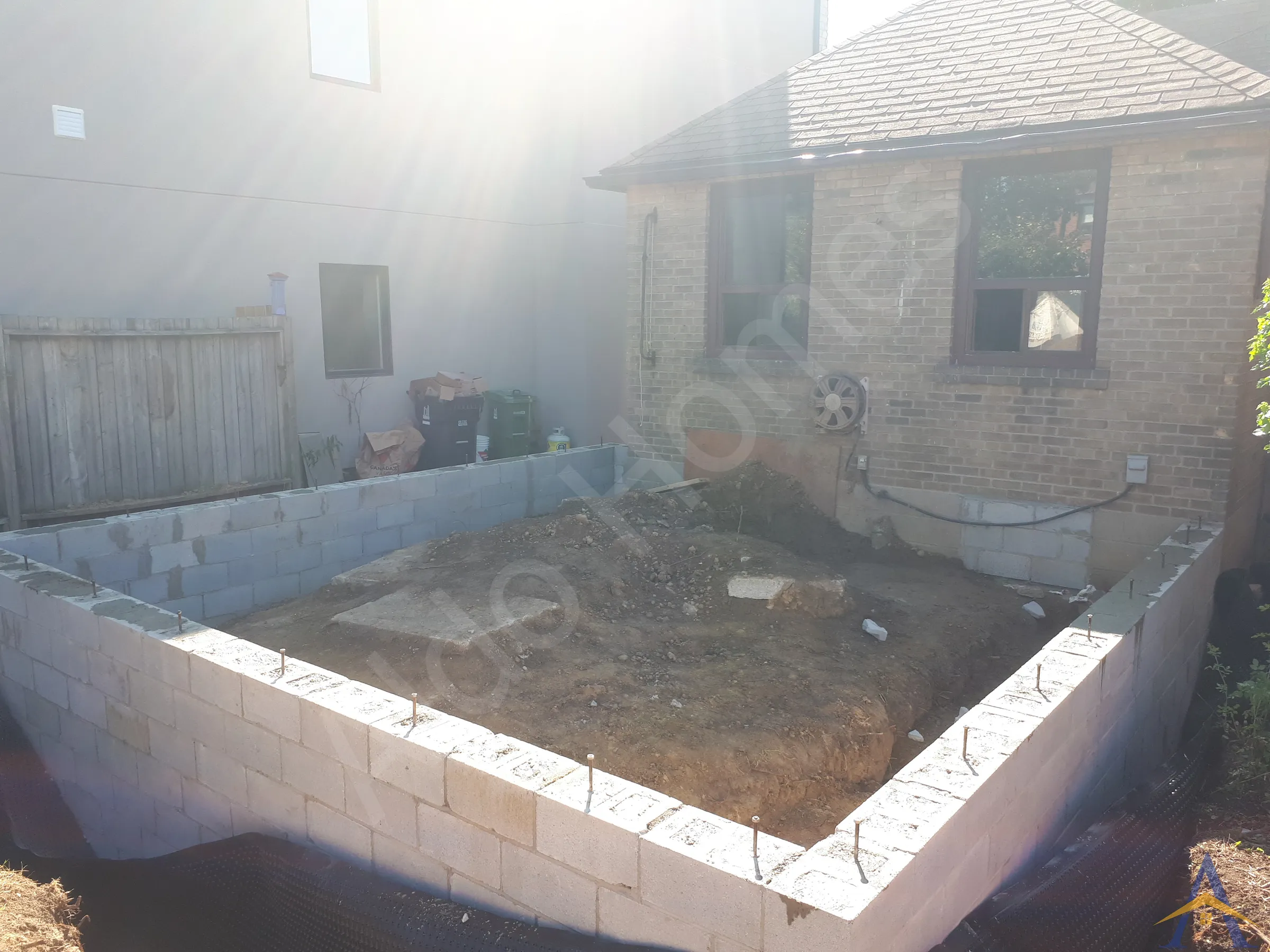 Foundation Construction for a Full Home Rebuild in Toronto: Arlington Avenue, photo 17
