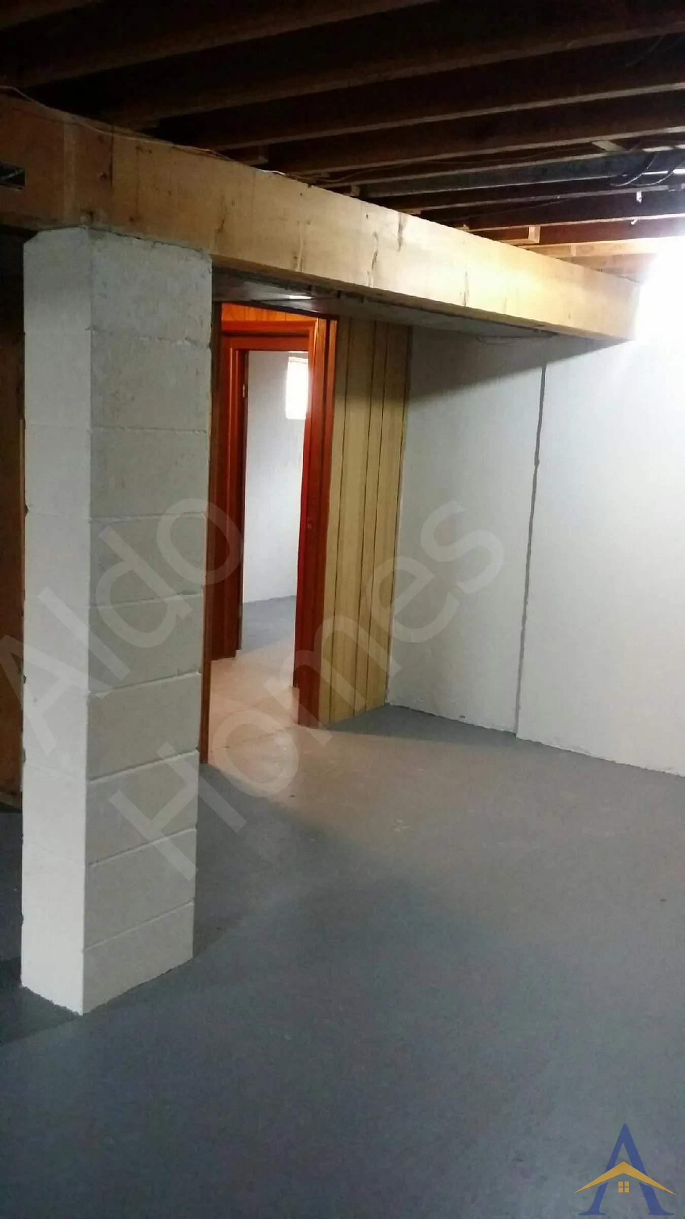 Basement Steel Beam Installation in Oshawa: Chesterton Ave