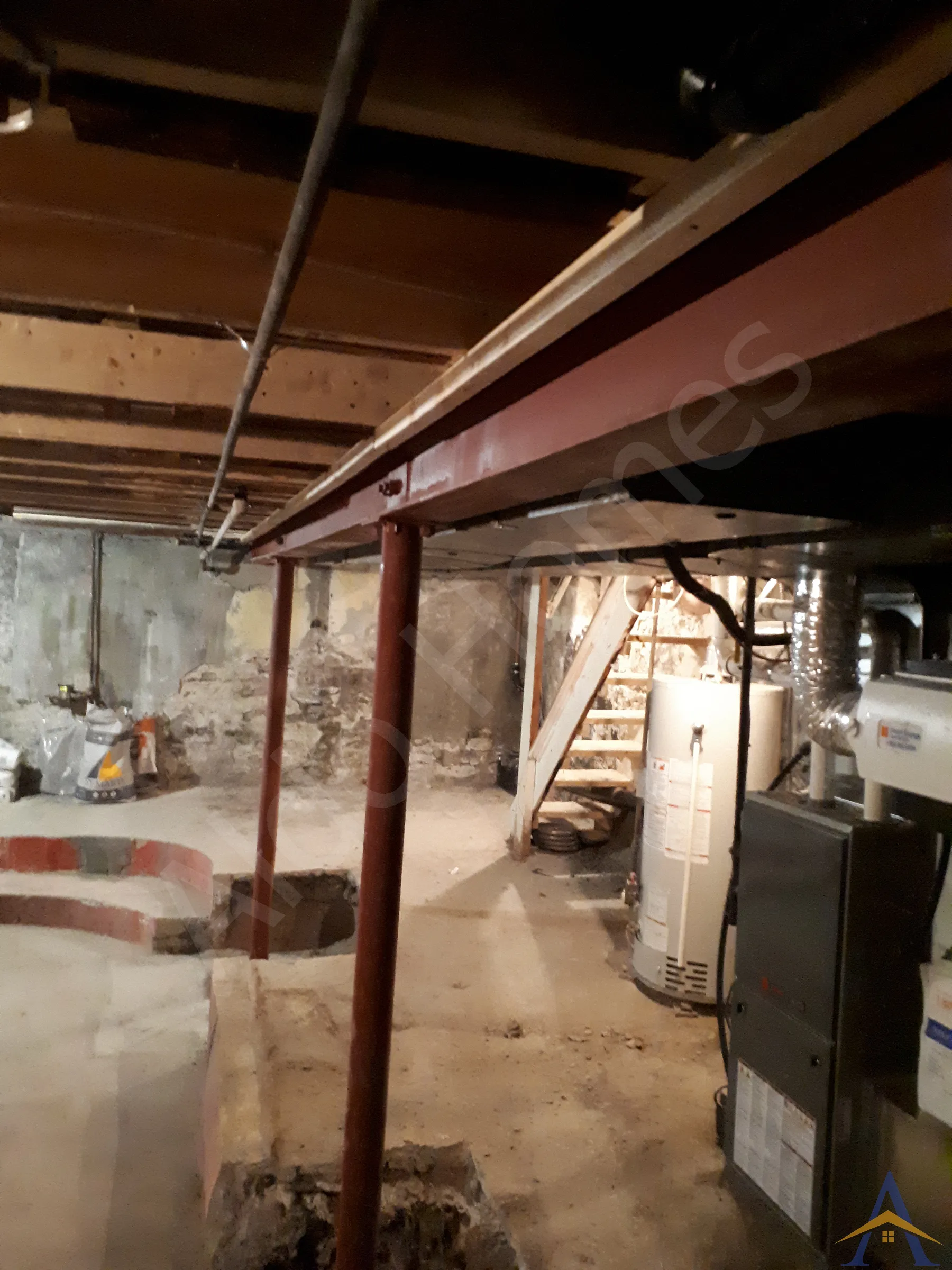Basement Steel Beam Installation in Toronto: Dundas Street West, photo 11