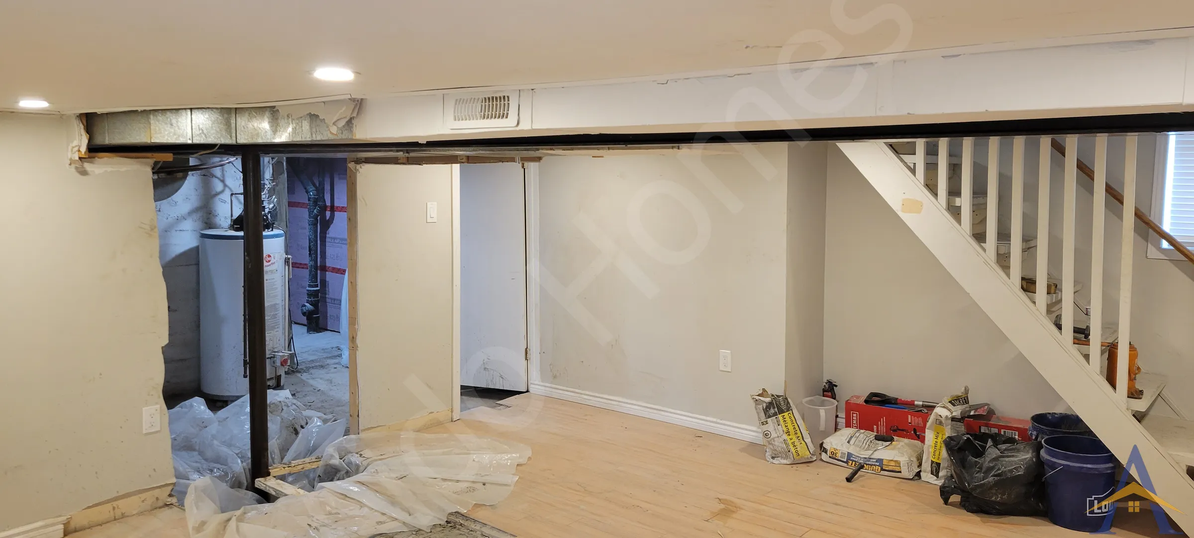 Basement Steel Beam Installation in Oshawa: Jarvis, photo 11