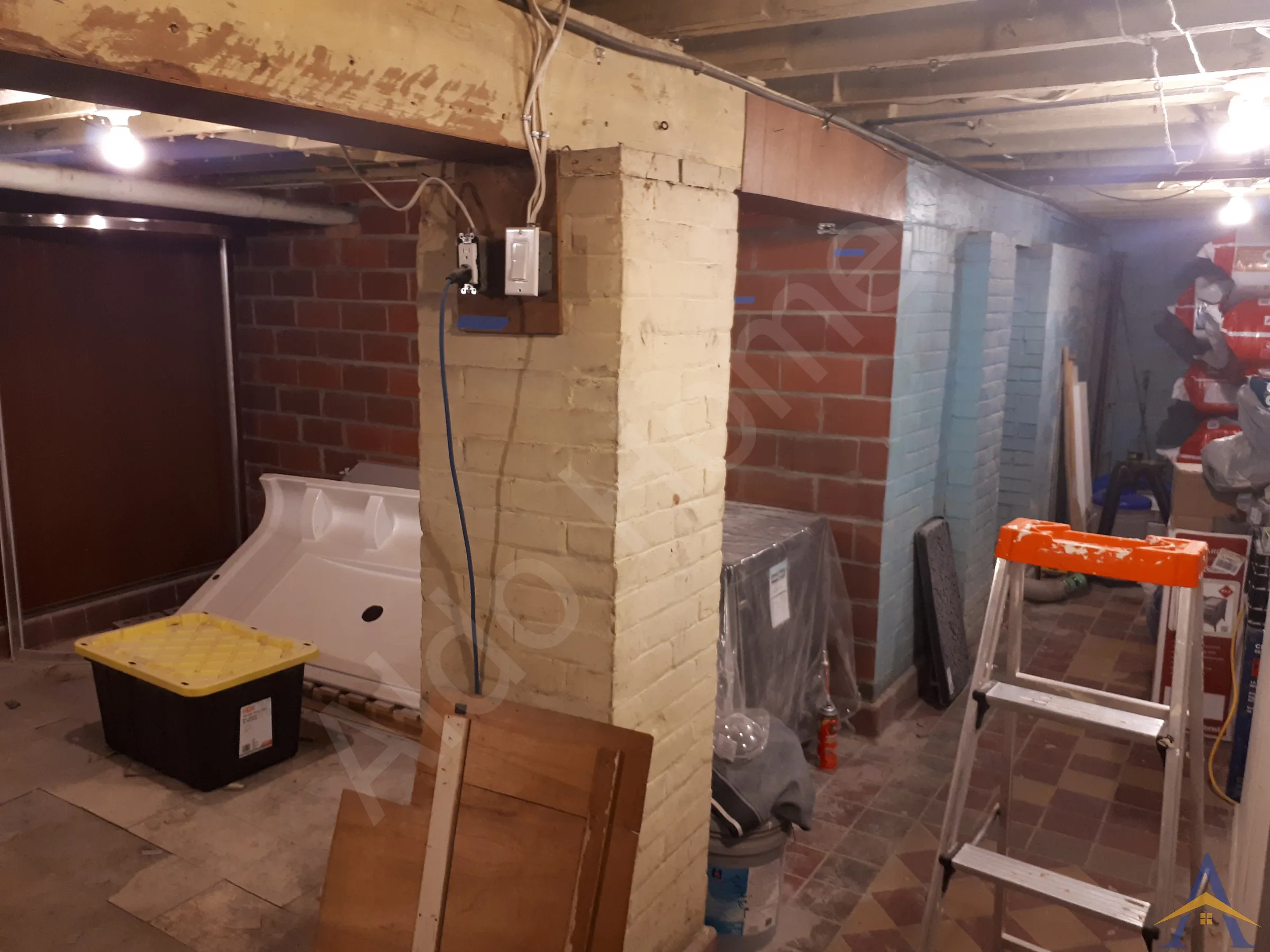 Basement Steel Beam Installation in Toronto: Runnymede Rd, photo 2
