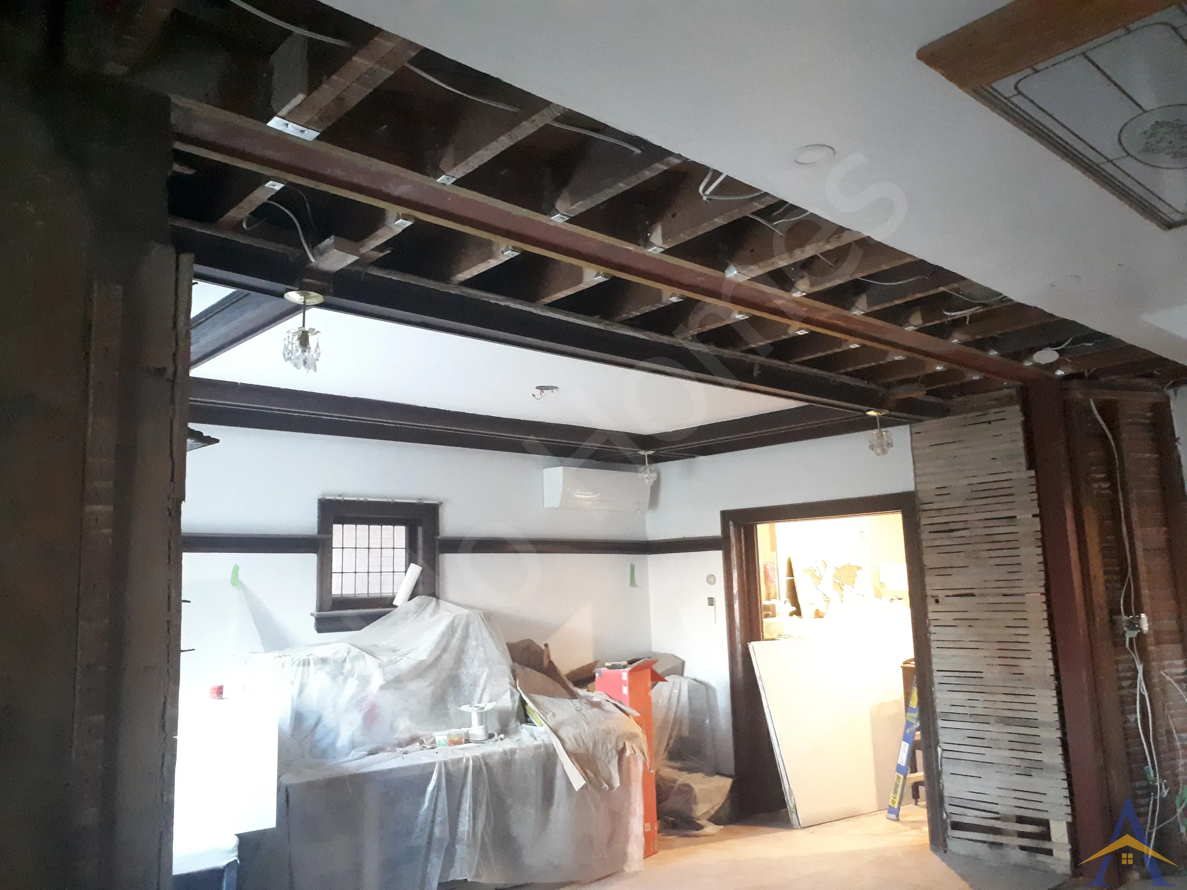 Basement Steel Beam Installation in Toronto: Runnymede Rd, photo 7