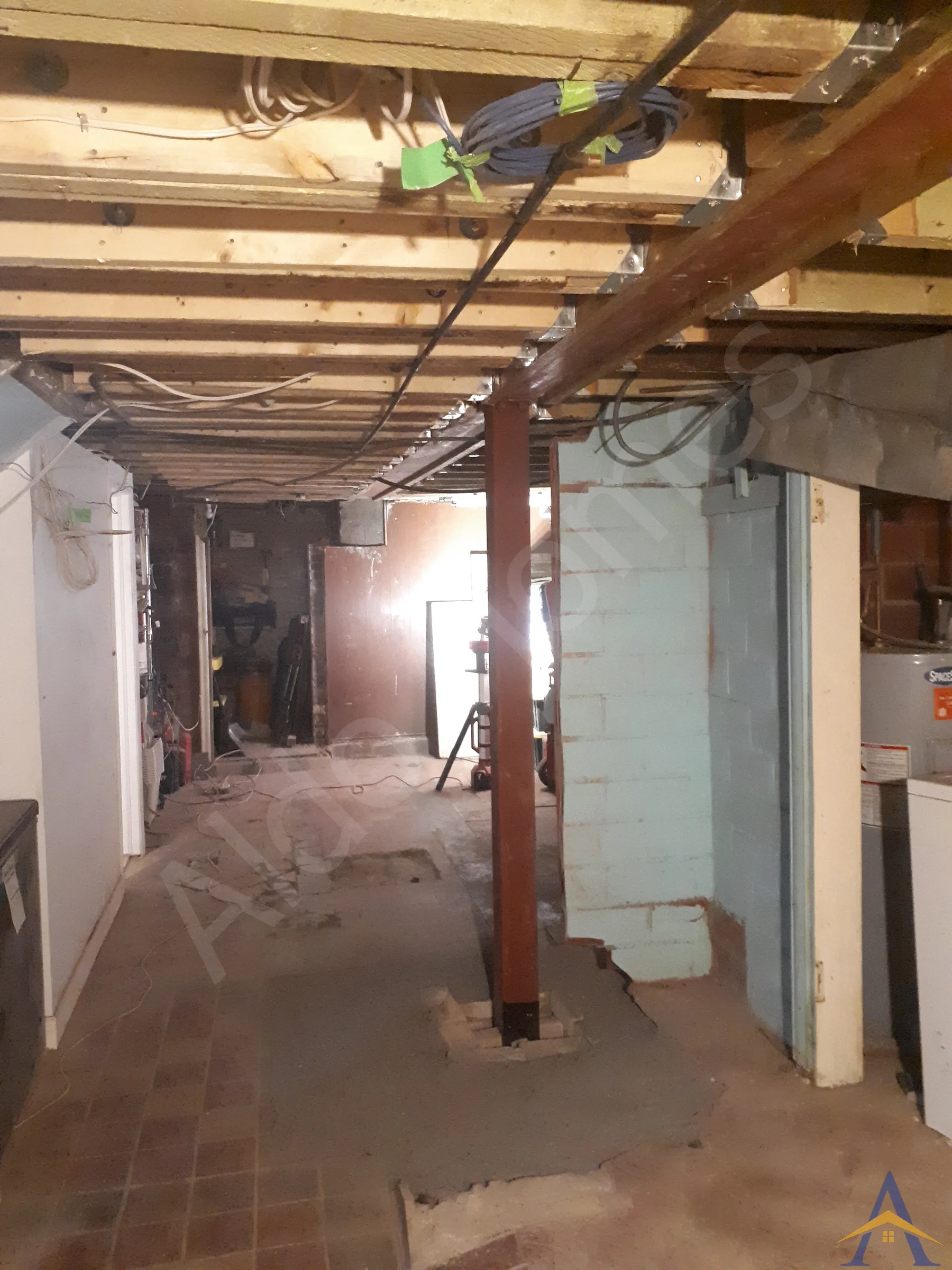 Basement Steel Beam Installation in Toronto: Runnymede Rd, photo 11
