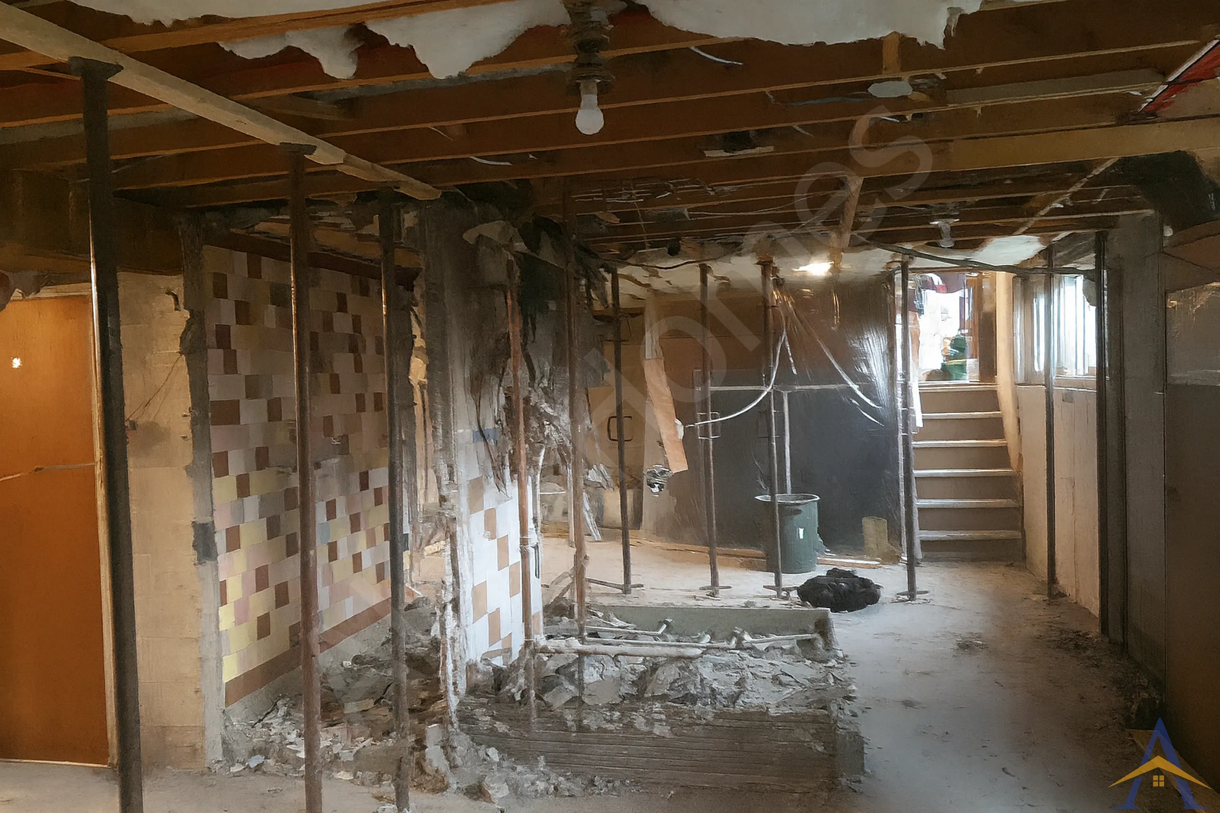Basement Steel Beam Installation in North York: Tavistock, photo 12