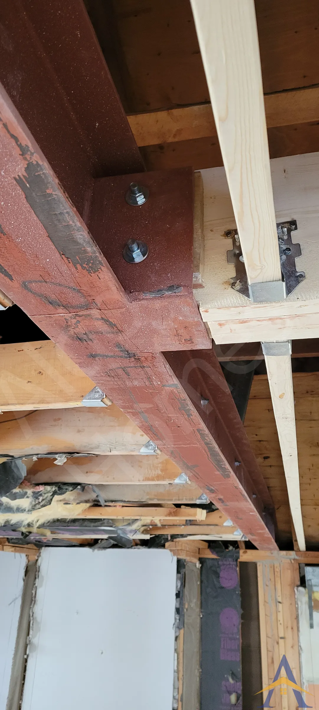 Bungalow Load-Bearing Wall Removal in Burlington: Jefferson Rd., photo 4
