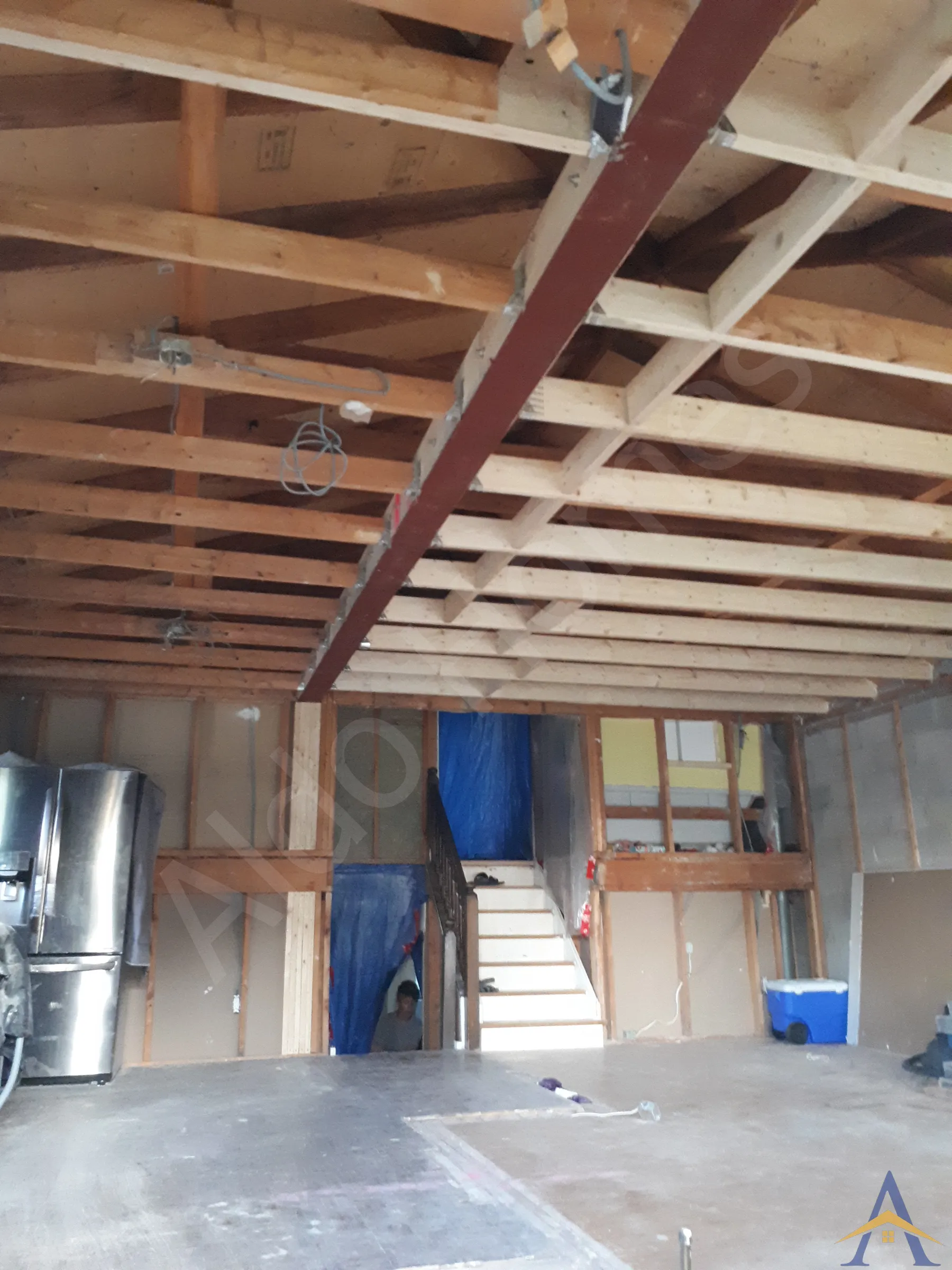 Bungalow Load-Bearing Wall Removal in Oakville: Palletine, photo 8