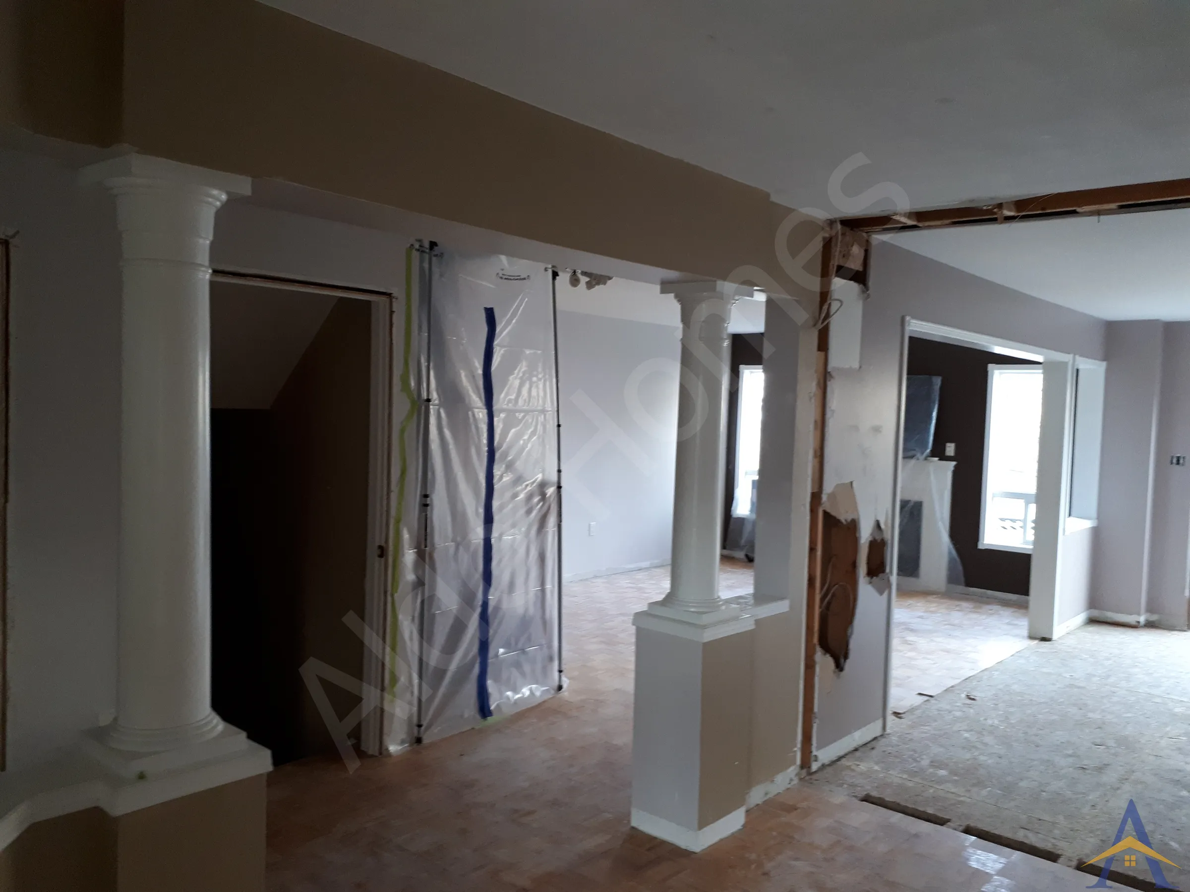 Load-Bearing Wall Removal in Whitby: Aster Cres, photo 2