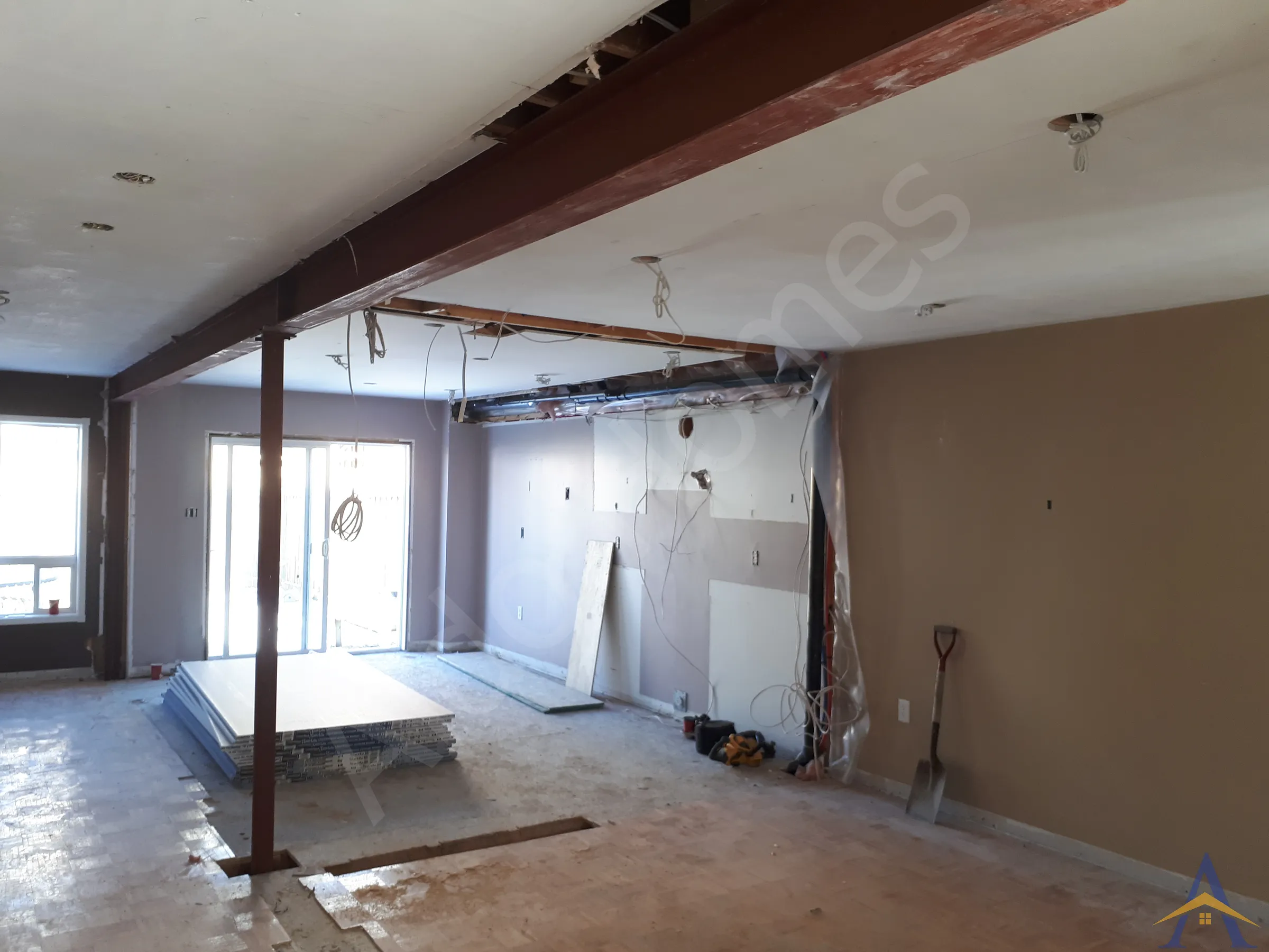 Load-Bearing Wall Removal in Whitby: Aster Cres, photo 5