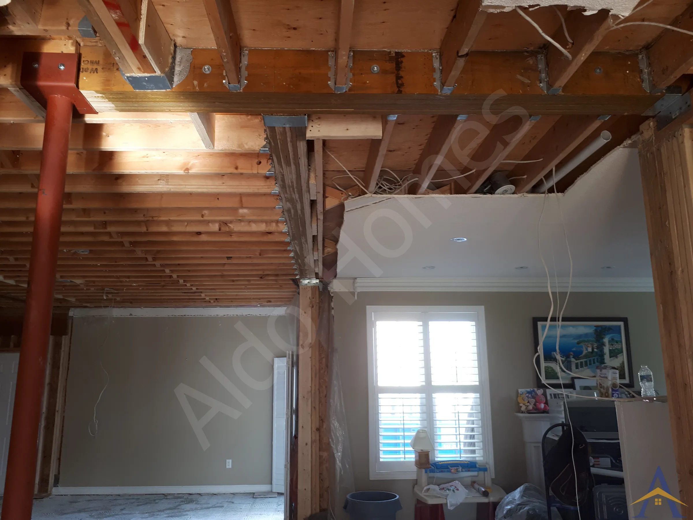 Load-Bearing Wall Removal in Markham: Crescent Park Lane, photo 5